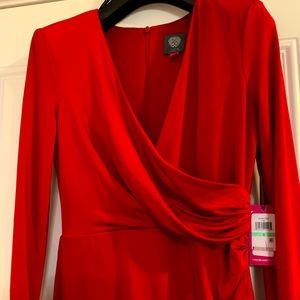 VINCE CAMUTO Ruched Bodycon mini dress, size 8